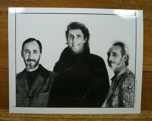 The Who - Photo de presse vintage 8x10 noir et blanc brillant pour publicité dans les journaux - Photo 1 sur 2