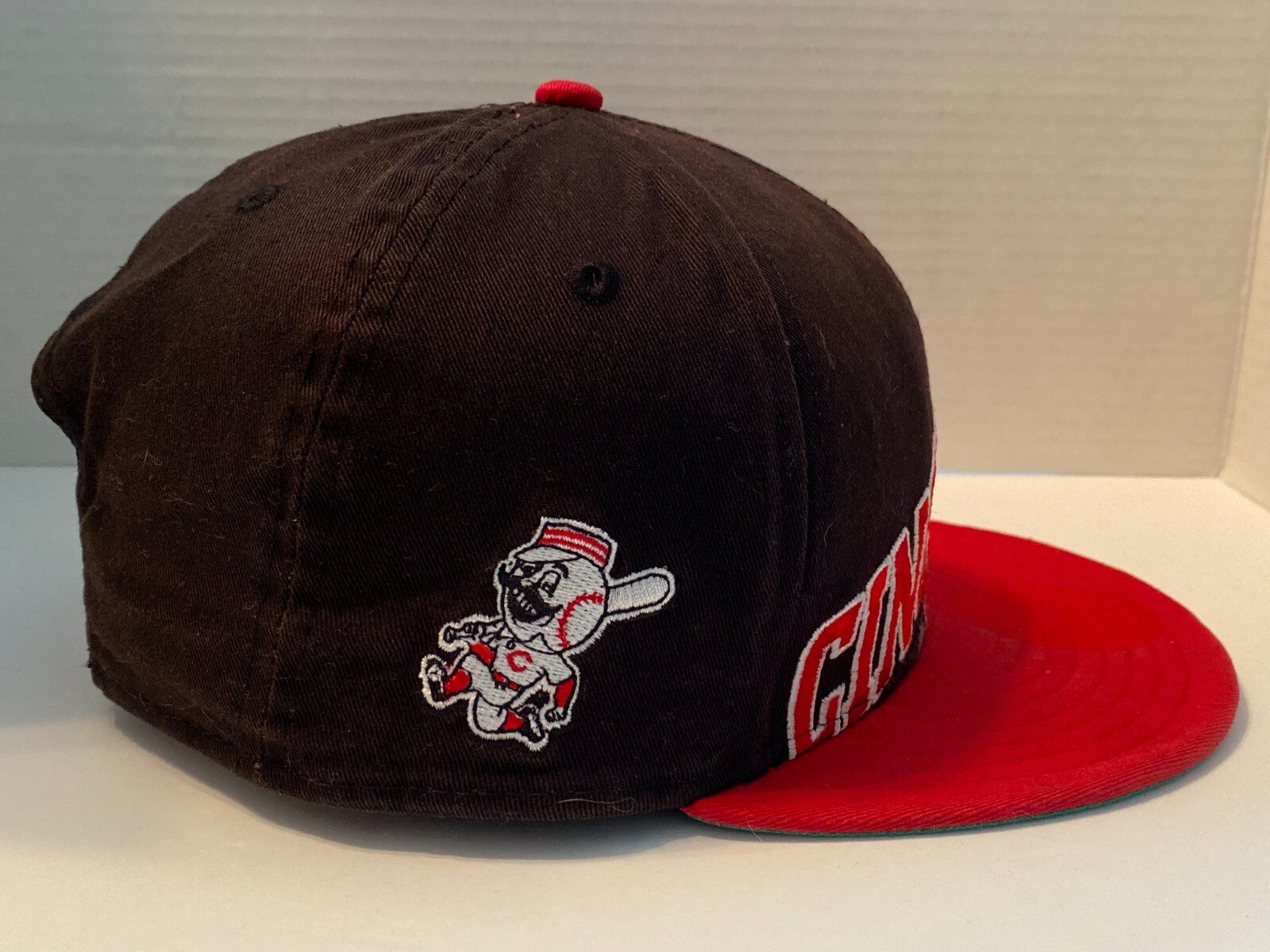 Cincinnati Reds Black Adjustable Snapback Hat Emb… - image 8