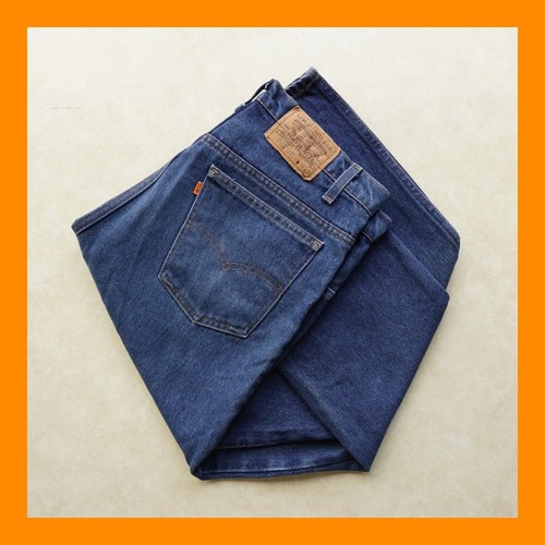 vintage LEVIS JEANS 36 ORANGE TAB Made 