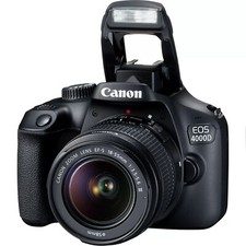 Canon EOS 4000D Digital SLR Camera With 18-55 f/3.5-5.6 III - 2 Year Warranty