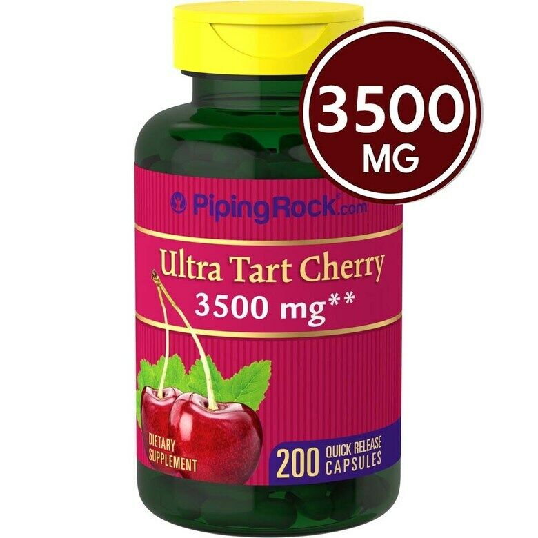 Ultra Tart Cherry Extract 3500Mg 200 Total Pills Capsules