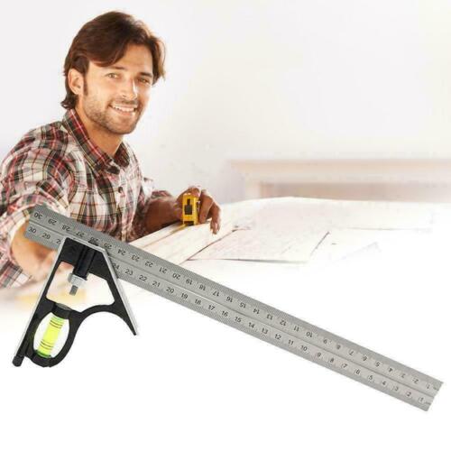 Combination Square adjustable 12" (300mm) Combination measuring set Square - Picture 2 of 8