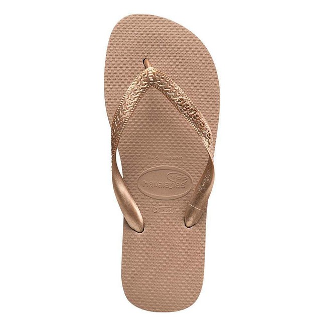 Havaianas Top Tiras Sandals Rose Gold Havaianas Sandals /& Beach Shoes