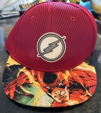 The Flash Justice League Snapback Hat Cap Youth DC