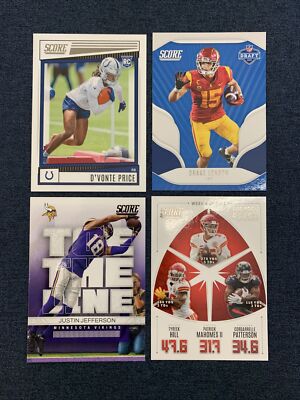 BUY 4, GET 3!   2022 Panini SCORE w/ Inserts/Rookies (+New 04/02) You Pick!