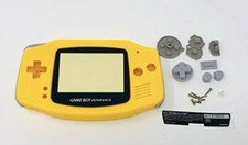 GBA Nintendo Game Boy Advance Replacement Housing Shell Screen Lens Yellow