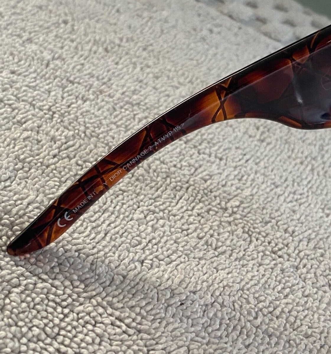 Vintage Dior Sunglasses Y2K Cannage 2 Tortoise Shell ATVYP 115 | eBay