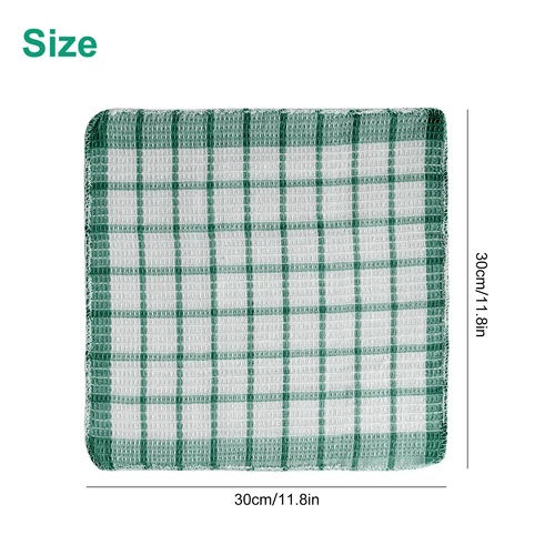 1-20 pz stracci per asciugamani assorbenti panni da cucina cotone super detergenti - Foto 8 di 19
