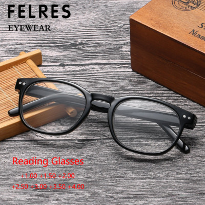 Men Women Anti Blue Light Reading Glasses Classic Full Frame Magnifying Readers