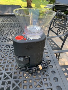 Bodum Bistro Electric Burr Coffee Grinder Black Model 10903 Euc Ebay