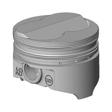 Kb Performance Pistons Kb157.030 For Chevy 327 Solid Dome Pistons 5.7rod 4.030