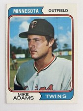 1974 Topps Baseball #573 Mike Adams