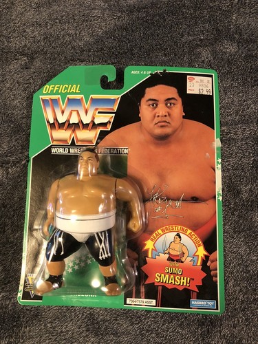 Vintage Wrestling Figure WWF Hasbro 1994 Green Car...