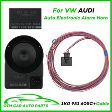 Für Audi Skoda VW 1K0 951 605C OEM Sicherheits Alarm Lautsprecher Horn Plug Set Für Audi Skoda VW 1K0 951 605C OEM Sicherheits Alarm Lautsprecher Horn Plug Set