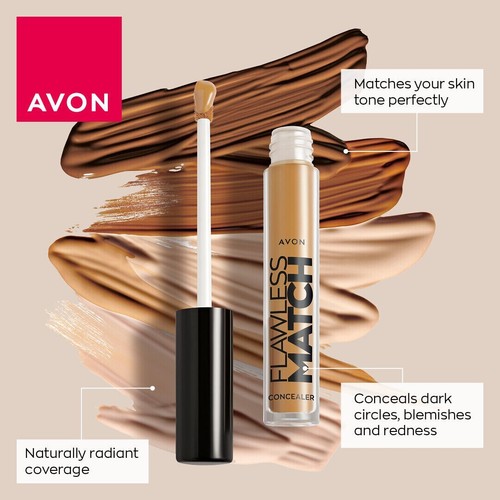 Avon Flawless Match Liquid Concealer Stick 3 ml | 42G GOLDEN MEDIUM DEEP - Picture 2 of 12