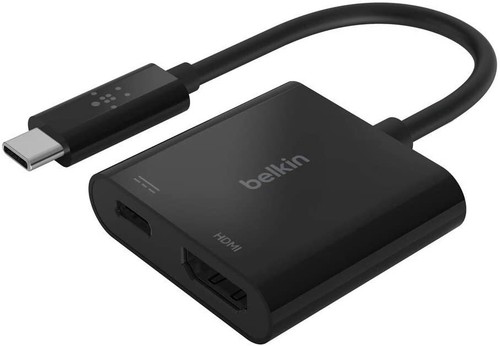 Belkin USB-C to HDMI Adapter + Charge 