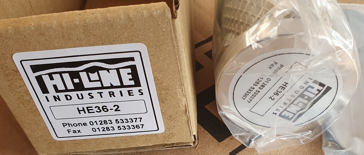 HI LINE INDUSTRIES Repuesto Filtro Elemeny FILTRO AIRE COMPRIMIDO HE36-2