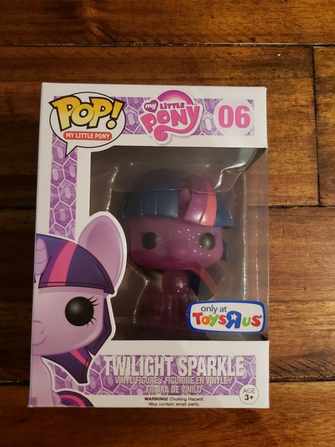 Funko Pop My Little Pony Twilight Sparkle (Glitter) Toys R Us Exclusive #06 | eBay