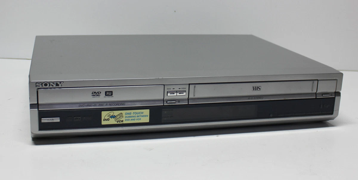 Sony VCR DVD Combo Player/Recorder RDRVX500 No Remote Control www