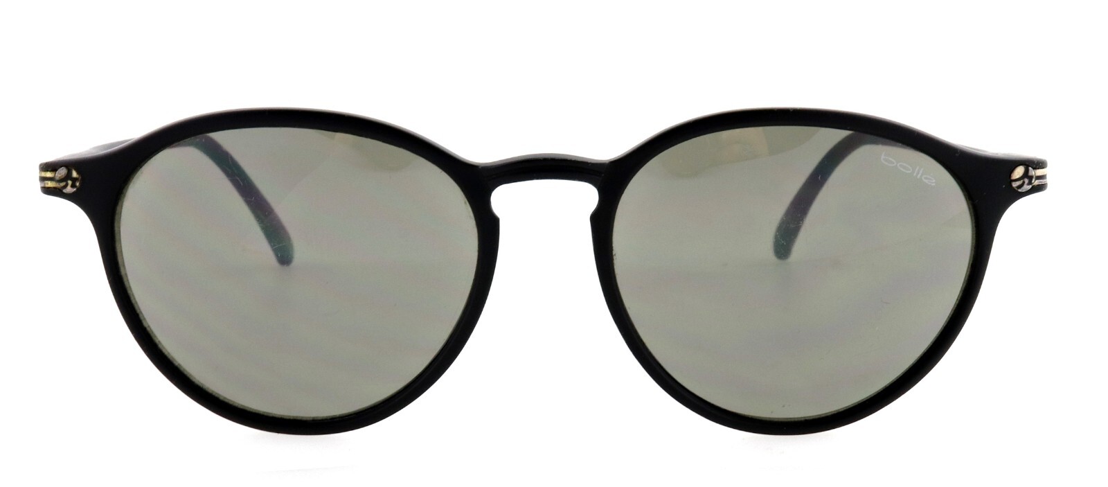 Vintage BOLLE 702 48mm Matte Black Pantos Sunglasses France