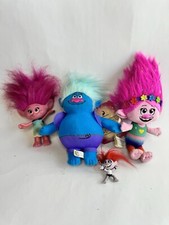 TROLLS Plush Dolls LOT of Poppy, Biggie, Barb Plush And Figures