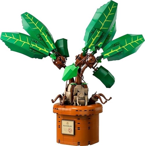 LEGO Harry Potter Mandrake Magical Plant Toy Figure 76433 Wizarding World Gift