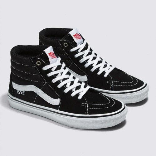 Vans Pro Skate Classics Sk8-Hi Shoes - Black/White - Picture 2 of 15
