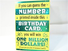 Funny Birthday Greeting Card Friend Brother Sister Co-Worker Mom Dad anyone