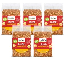 Dr. Kargs Bio Céréales Complètes Knäckebrot Lessive Et Emmenthal 160g 5er Paquet
