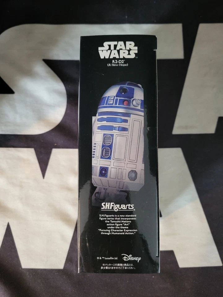 R2-D2 A New Hope SH Figuarts STAR WARS Bandai Tamashi MIB US SELLER Sealed - Image 2 of 3