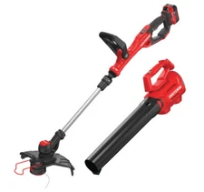Craftsman CMCK197M1 20V Combo Kit  Cordless String Trimmer - & Blower 4.0 ah