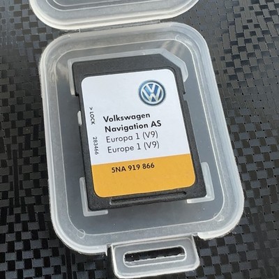 VW SD KARTE, EUROPA Navigation, VW Discover Media 2, MIB2, AS, Navi Original V9