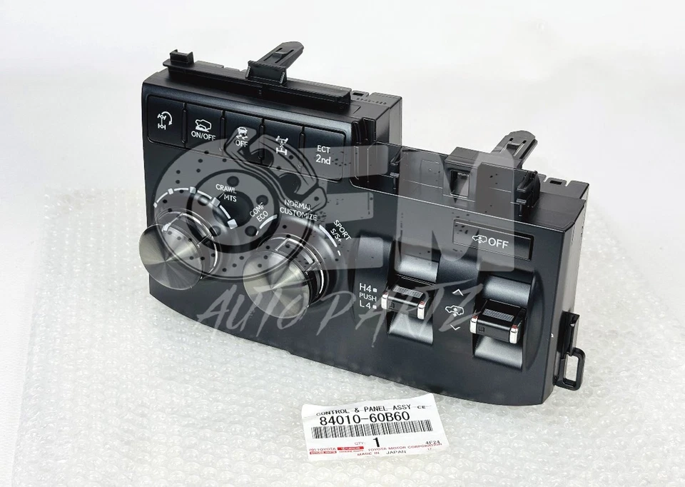 Interruptor de integración de panel de control genuino 8401060B60 Lexus LX570 2016-2021 NUEVO OE Foto 3 de 4