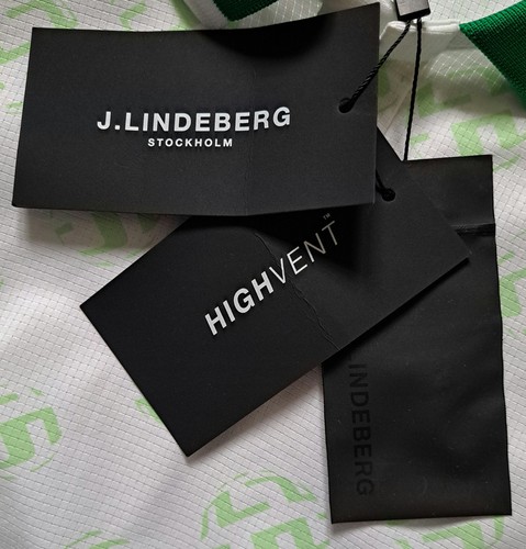 J.Lindeberg Katherine Golf Dress S White Green Logo Print Women's Polo Dress NWT - Picture 19 of 24