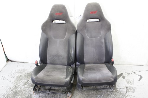 2008-2014 Subaru Impreza WRX STI Seat Set Assembly Front Rear Wagon Seats 08-14 - Picture 7 of 13