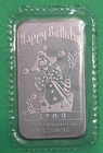 Vintage 1988 Birthday 1 oz .999 Fine Silver Bar 31g  sealed Free Shipping