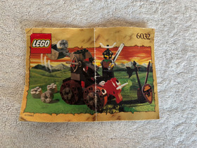 Lot of 2  Vintage Complete LEGO  Knights Kingdom "CATAPULT CRUSHER " Sets (6032)