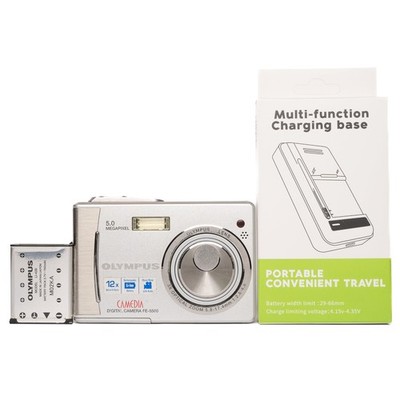 Olympus CAMEDIA FE-5500 5.0MP Digital Camera - FULLY FUNCTIONAL