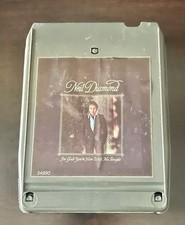 1977 Neil Diamond I  m Glad You  re Here With Me Tonight 8-Track Cartridge TESTED