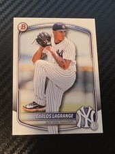 2025 Bowman Draft - Carlos Lagrange #BD-132 (RC) New York Yankees Prospect 