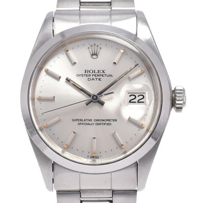 ROLEX Oyster perpetual date 1500 vintage Cal.1570 Automatic Men's Watch R#149104