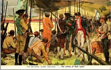 Vintage Postcard National Guard Heritage Bunker Hill 1775 Ken Riley Printed USA