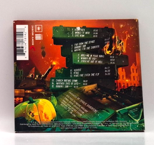 Helloween CD Album Straight Out of Hell Booklet Limited Edition