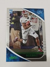 Jason Huntley Detroit Lions 2020 Panini Absolute Rookie Card #150. rookie card picture