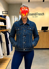 Diesel Herren Jeansjacke M blau Denim kurz Kn...