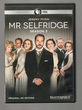 PBS 'MR. SELFRIDGE' SEASON 3 JEREMY PIVEN ORIG UK EDITION DVD