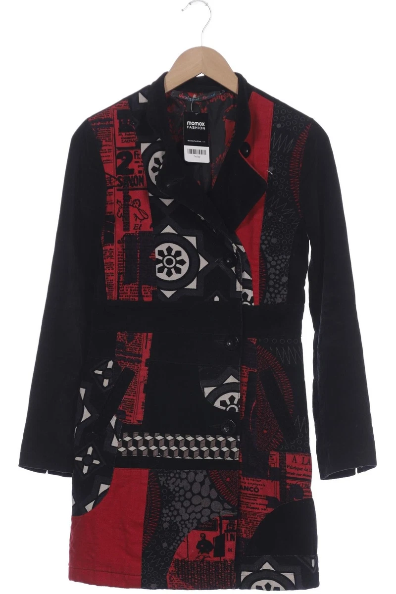 Desigual Mantel Damen Jacke Parka Gr. 36 Baumwolle Schwarz #4ncxbpy