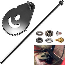 938-05078 Steering Shaft 5/8 and 617-04094 Sector Gear Kit for MTD Troy Bilt wit