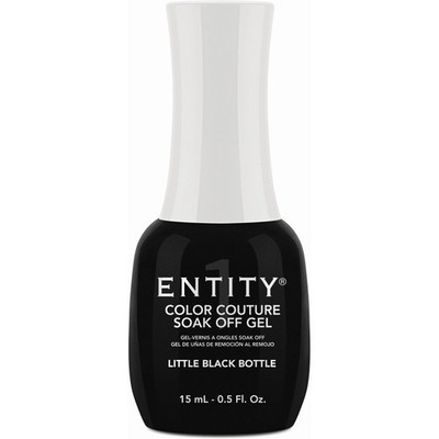 Entity One Color Couture Gel Polish ''Little Black Bottle'' - Black Creme