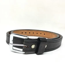 Tucker & Byrd Gun Belt Mens Size 36 Black Leather Made USA Police Ranger Rugged